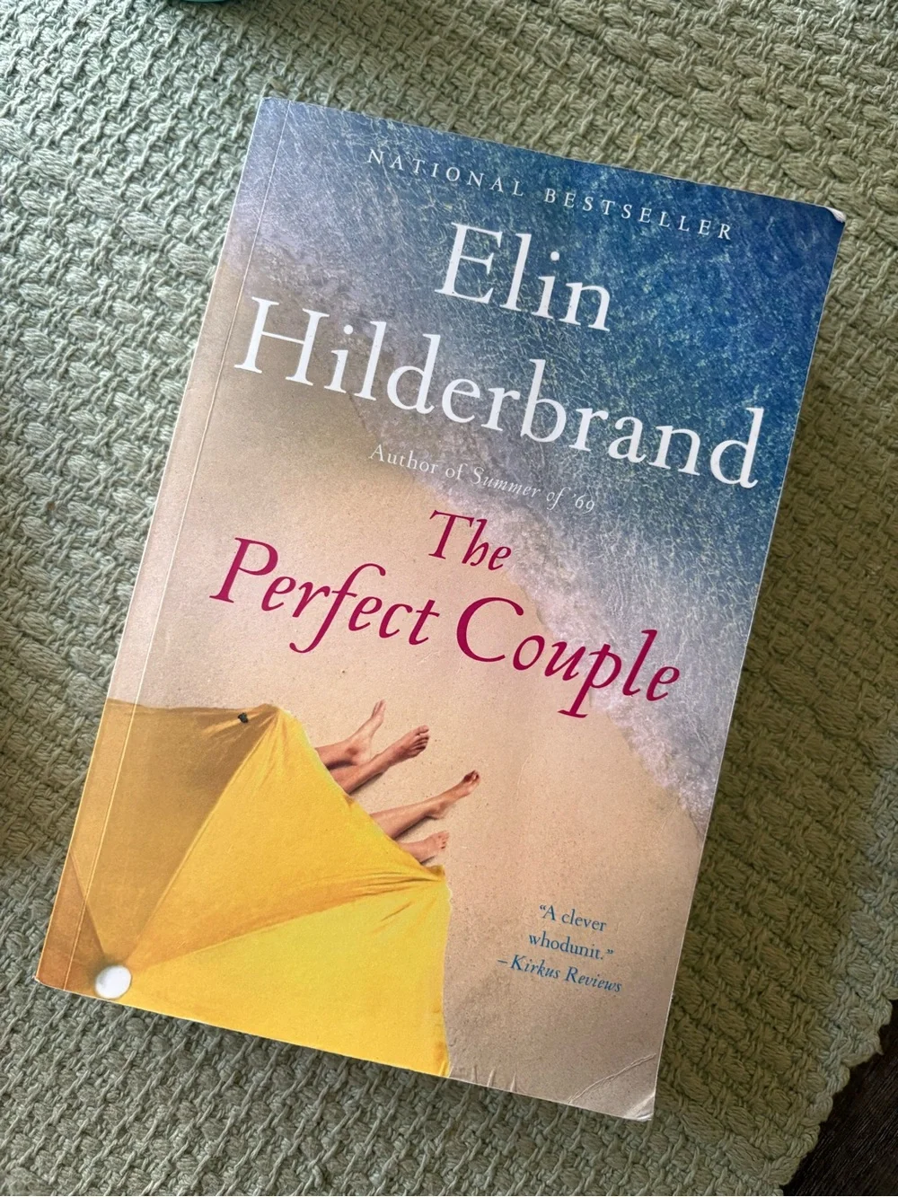 Book - The Perfect Couple – Yellow Beach Umbrella Cover